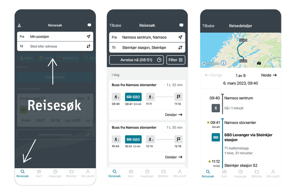 Alt i én app - AtB