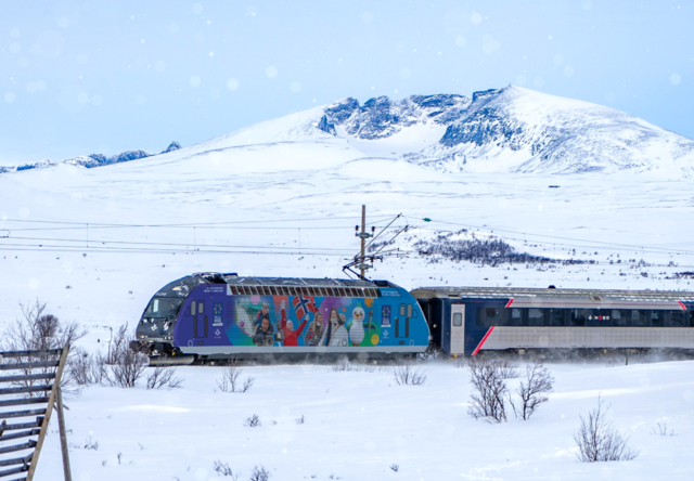 VM-lokomotivet på Dovrefjell